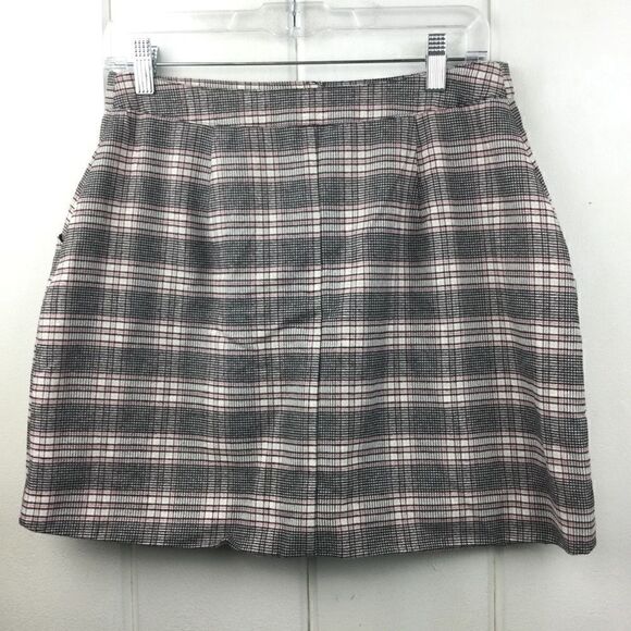 NWT - Hollister Plaid "Ultra High Rise" Skirt w/Button Front - Medium - Picture 10 of 11